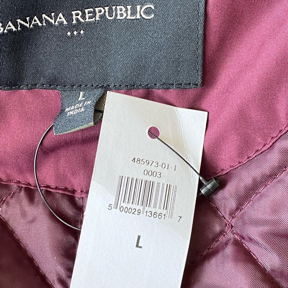 NWT Banana Republic Quilted Jacket - Picture 5 of 5
